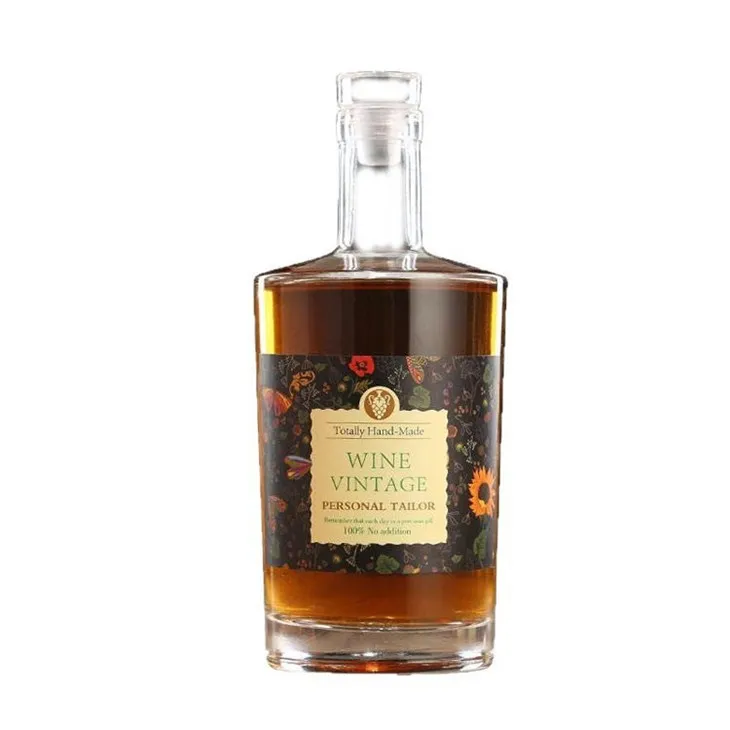 Fabrička direktna prodaja boca voćnog vina: 100 ml, 200 ml, 375 ml, 500 ml, 700 ml, 750 ml staklene boce za vino